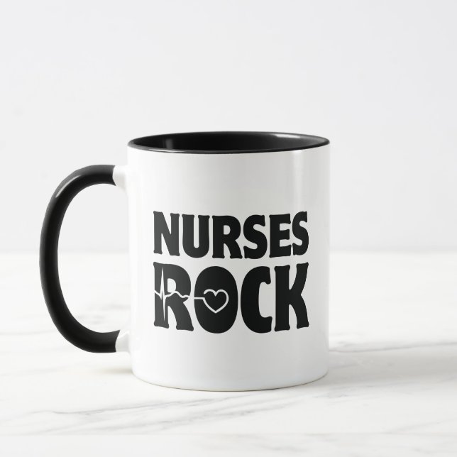 Infirmières Rock Café Mug (Gauche)