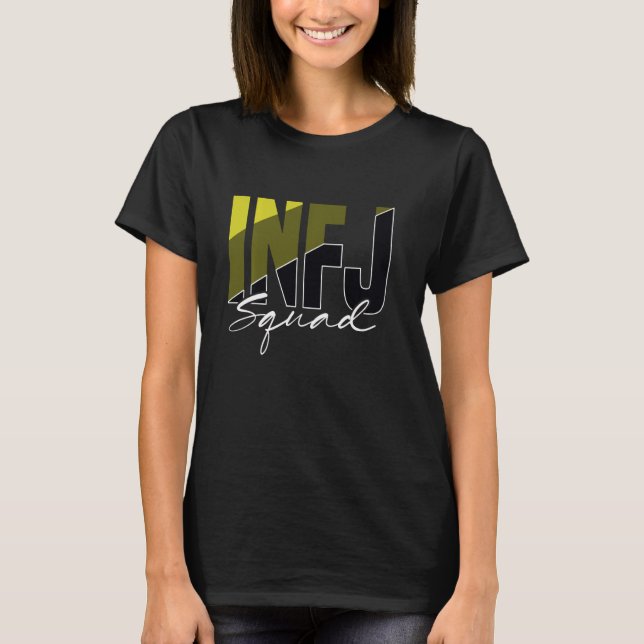 INFJ Pride INFJ Squad T-Shirt (Front)