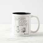 INFJ Square Peg Black Two-Tone Mug