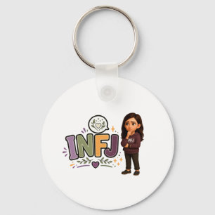 INFJ — The Guardian of Ideas Keychain