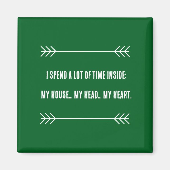 INFJ Vibes Magnet (Front)