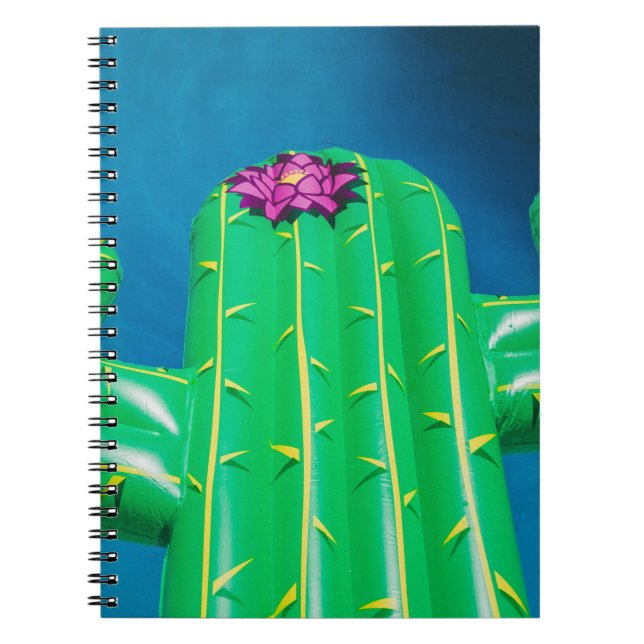 Inflatable cactus buoy notebook (Front)