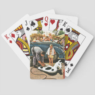 Inflating Beach Toy Playing Cards