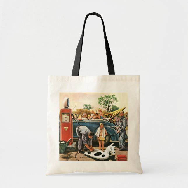 Inflating Beach Toy Tote Bag (Front)