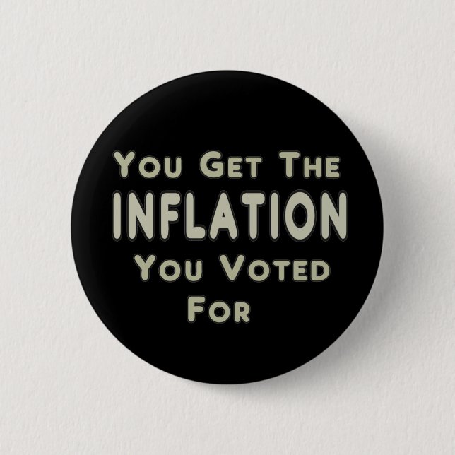 Inflation 2 Inch Round Button (Front)