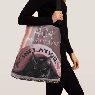 Inflation Got You Down? This Cat Feels You Crossbody Bag