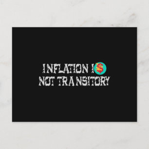 Inflation is not transitory postcard