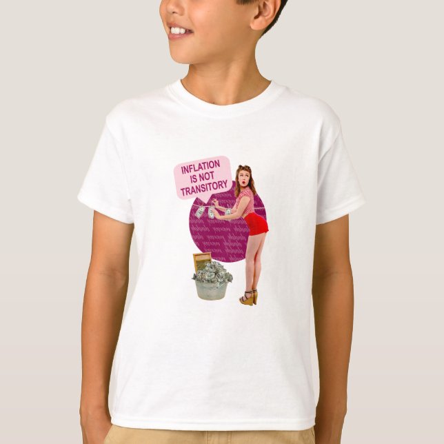 Inflation is not transitory T-Shirt (Front)
