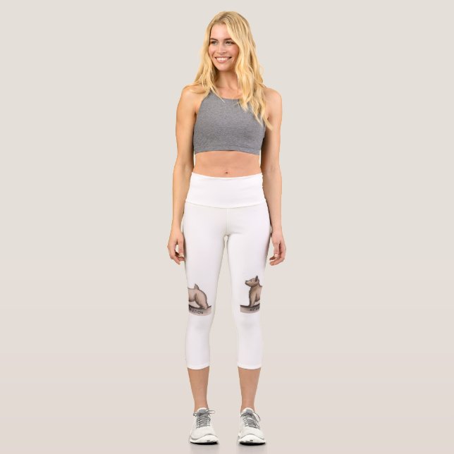 Infliction d'art Capri Yoga Leggings (Recto)