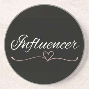 Influencer Aesthetic, Cute Birthday Gift for her Coaster