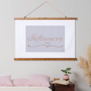 Influencer Aesthetic, Cute Birthday Gift for her Hanging Tapestry