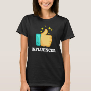 Influencer Content Creator Social Media Specialist T-Shirt
