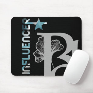 INFLUENCER Mousepad Trend Abstract Art Blue Ocean