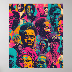Influential Figures: Black History Month Poster