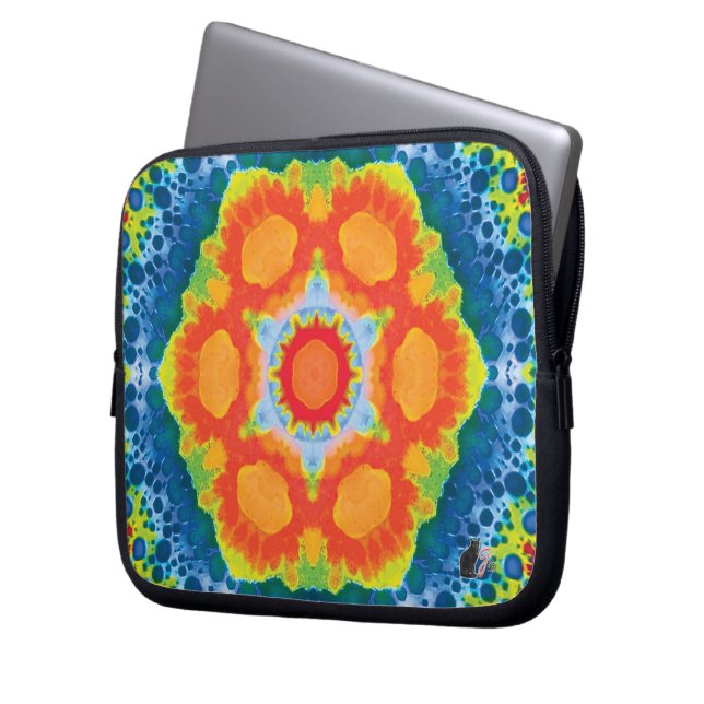 Influx Kaleidoscope Laptop Sleeve (Front Left)