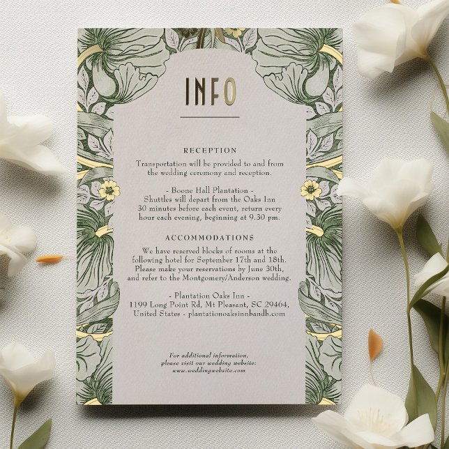 Info & Details Vintage Victorian Floral Wedding (Creator Uploaded)