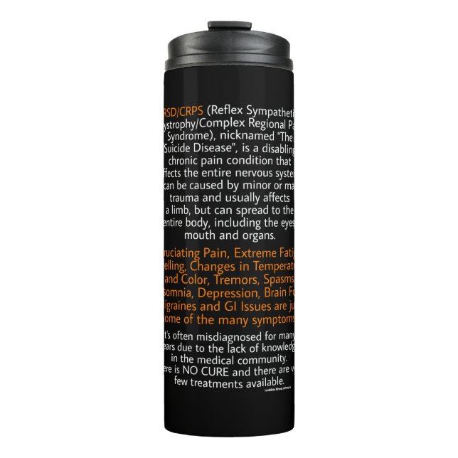 INFO...RSD/CRPS THERMAL TUMBLER (Front)