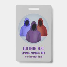 Info Security - Coloured Hoodie Ethical Hackers Badge