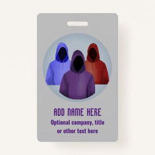 Info Security - Coloured Hoodie Ethical Hackers Badge