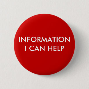 INFORMATION 2 INCH ROUND BUTTON