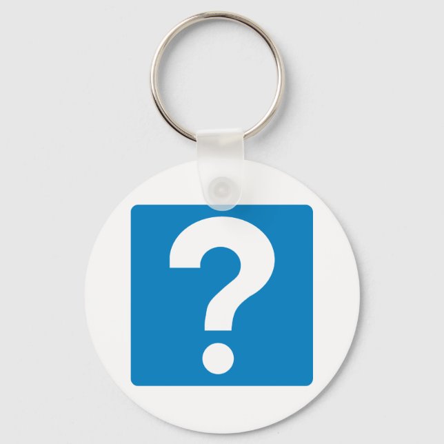 Information Centre Highway Sign Keychain (Front)