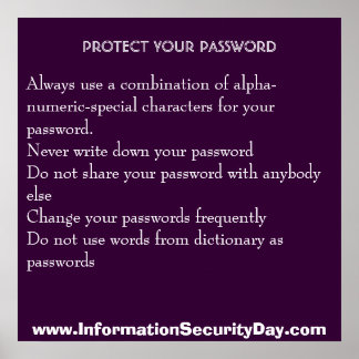Information Security Day Poster