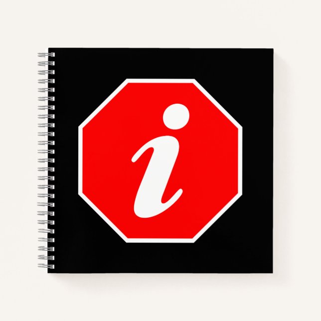 Information Stop Notebook (Front)