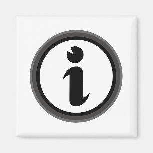Information Symbol Magnet