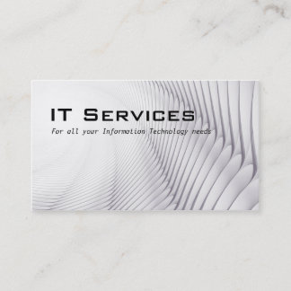 Information Technology Services Business Card