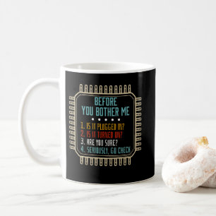 Information Technology Tech Technical Support Gift Coffee Mug