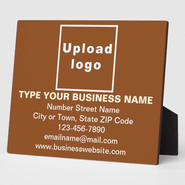 Informations commerciales sur la plaque rectangle  (Côté)