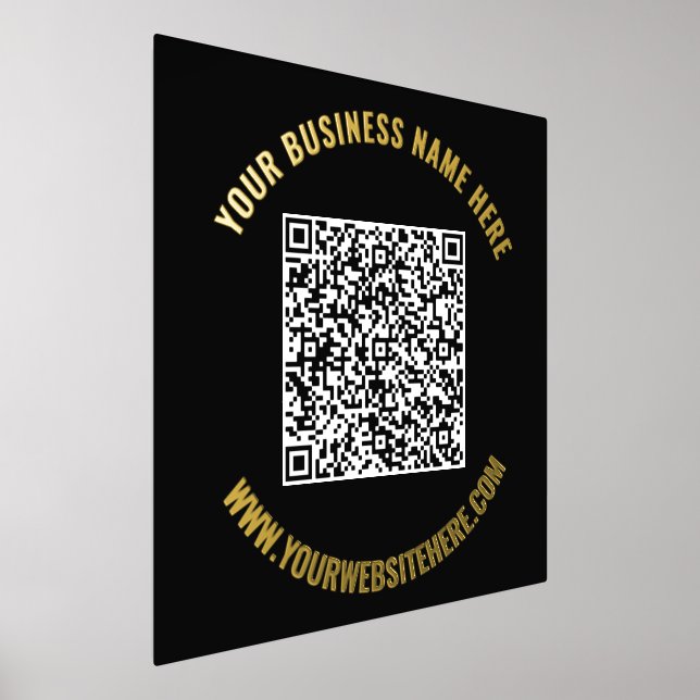 Informations d'analyse de code QR et impressions d (Poser)