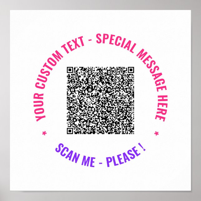 Informations sur l'analyse de code QR et affiche d (Devant)
