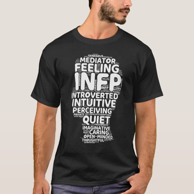 INFP Mediator Funny Introvert Personality Relation T-Shirt (Front)