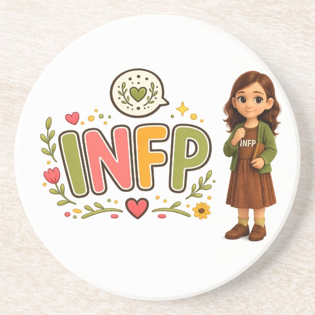INFP — The Creative Dreamer Coaster (Front)