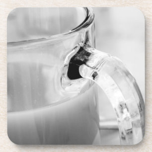 Infrared, Black & White,cup, glass, coffee, Coaster