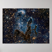 Infrared Eagle Nebula Pillars of creation