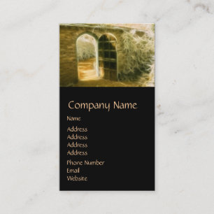 Infrared Fairy Garden Door Business Card