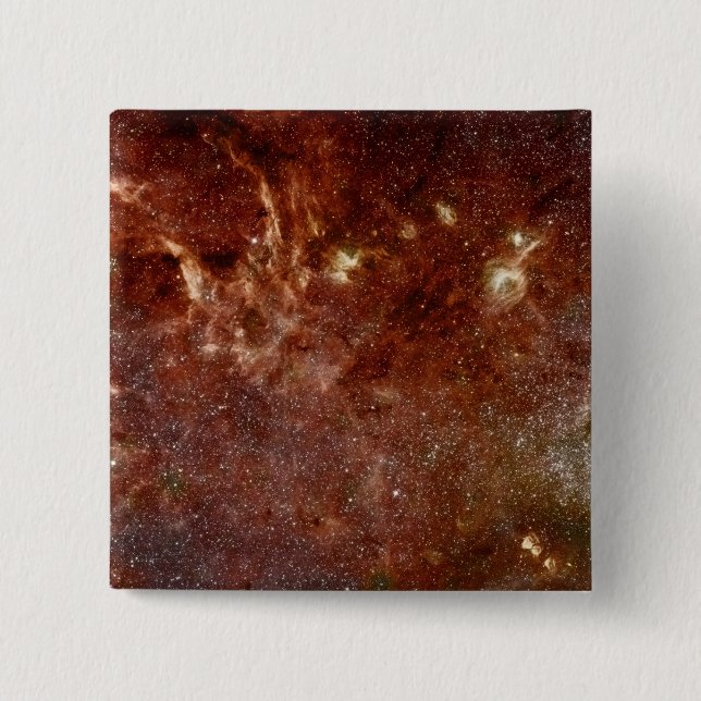 Infrared image 2 inch square button (Front)