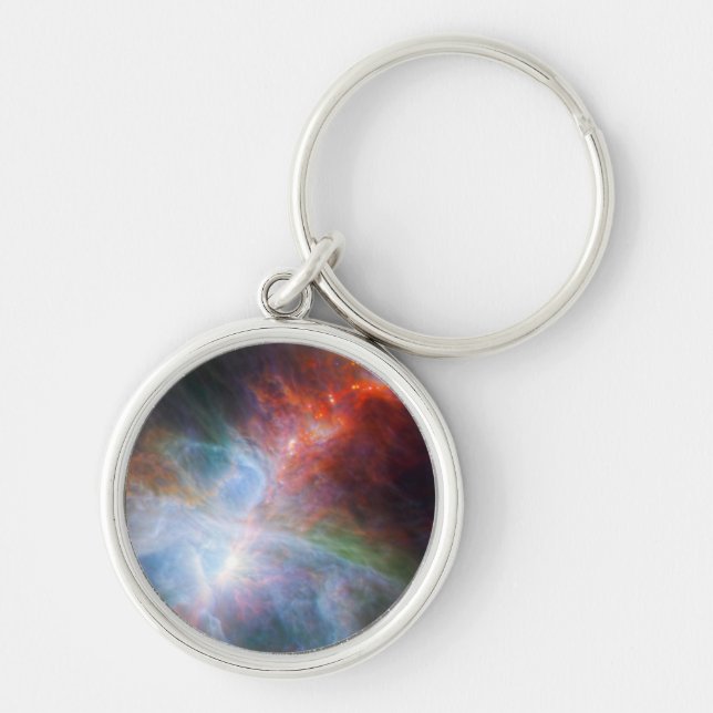 Infrared Light in the Orion Nebula Keychain (Front)