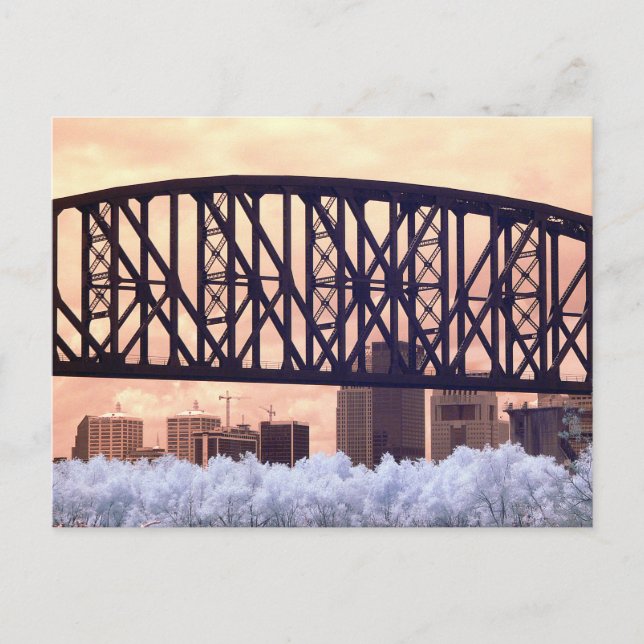Infrared Louisville Ky Postcard (Front)