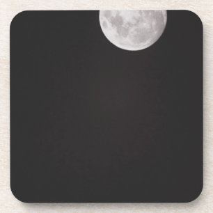Infrared moon. coaster