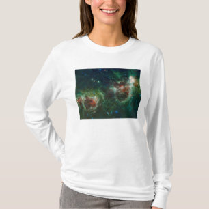 Infrared mosaic of the Heart and Soul nebulae T-Shirt