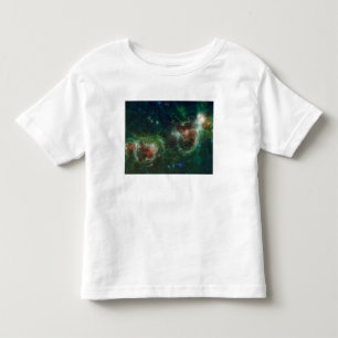 Infrared mosaic of the Heart and Soul nebulae Toddler T-shirt