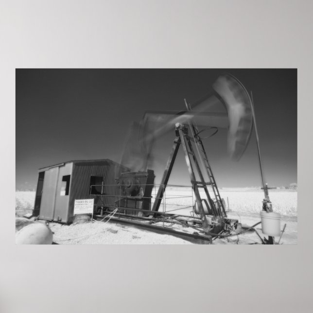 infrared oil well poster (Front)