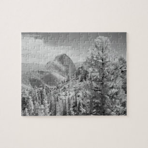 Infrared photo in East side of Yosemite National 2 Jigsaw Puzzle