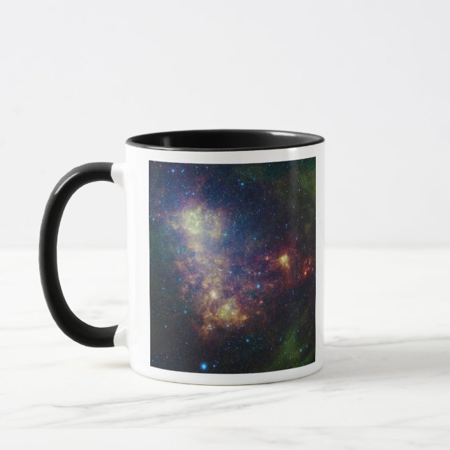 Infrared portrait revealing the stars and dust mug (Left)
