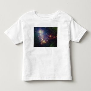 Infrared portrait revealing the stars and dust toddler t-shirt