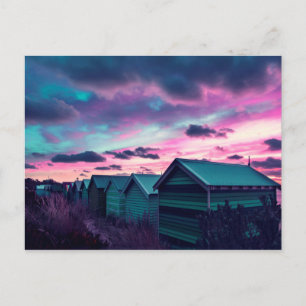 Infrared Sunset Postcard