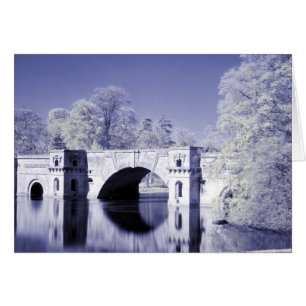 Infrared, The Grand Bridge, Blenheim Palace, Card